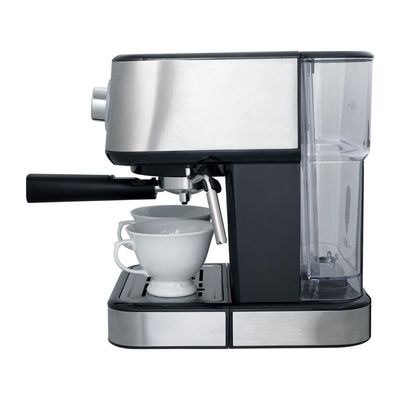 Cafeteira Espresso Black+Decker CE1100G Gourmand Gris 1100W Multifunções 1,5L Inox Inox / 110