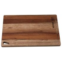 FSC Tábua Tramontina Rost para Preparar e Servir em Madeira Jatobá Mesclada com Acabamento Óleo 33x33 cm