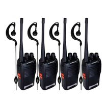 Kit 4 Radio Comunicador 777s Profissional Ht Uhf 16 Canais