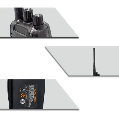 Kit 4 Radio Comunicador 777s Profissional Ht Uhf 16 Canais