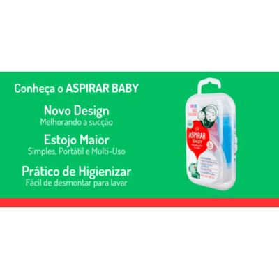 Aspirar Baby Aspirador Nasal com Estojo LikLuc