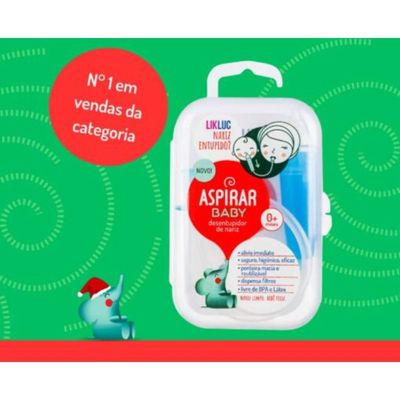 Aspirar Baby Aspirador Nasal com Estojo LikLuc