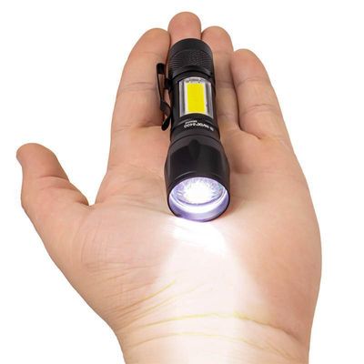 Lanterna Mini Led Recarregável Usb Zoom Forte