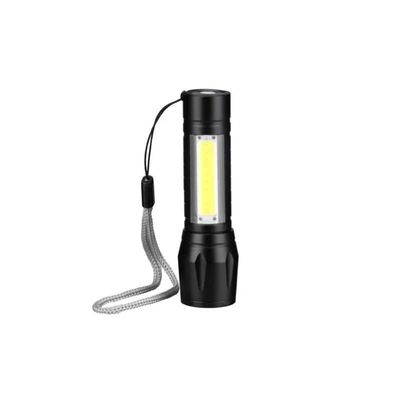 Lanterna Mini Led Recarregável Usb Zoom Forte