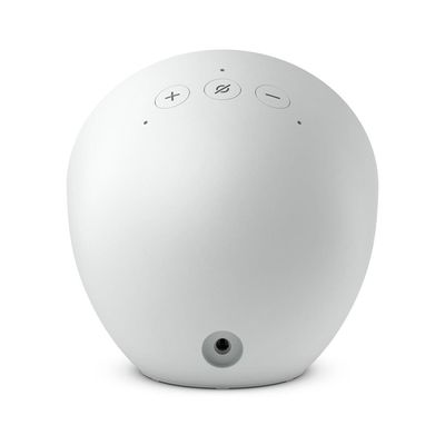 Echo Spot (2024) com Alexa, Despertador Inteligente com Som Vibrante - Branco