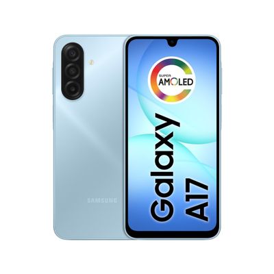 Celular Samsung Galaxy A17 4G Tela 6.7" 256GB Super AMOLED Câmera Tripla 50MP Azul
