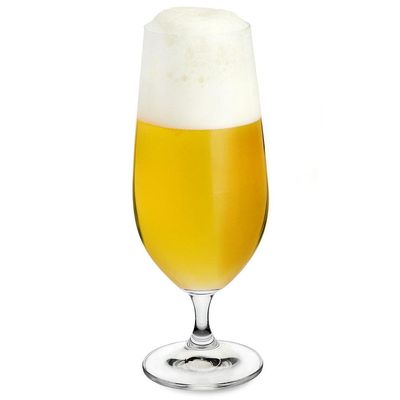 Conjunto de Taças para Cerveja Bohemia Anna 380 ml em Cristal Ecológico - 6 Peças