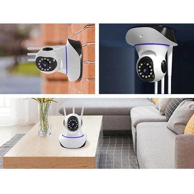 Câmera Ip 3 Antenas Wifi Wireless 3 Geração Visão Noturna e Alerta de Movimento