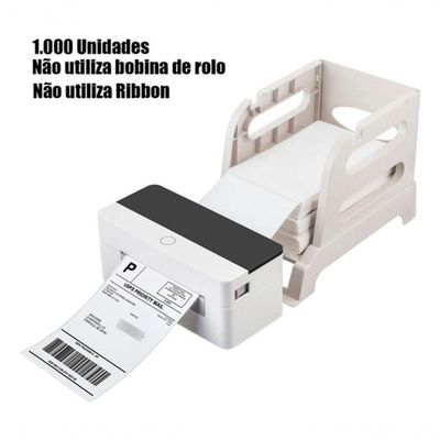 Uni. Etiqueta 10x15 Térmica Zebra Elgin