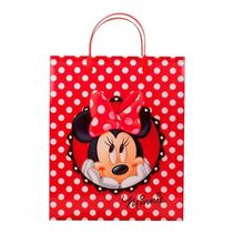 Sacola De Presentes Imagem Minnie 33x9x27cm - Disney