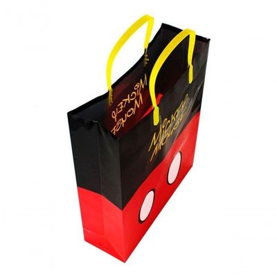 Sacola De Presentes Cores Mickey 33x9x27cm - Disney