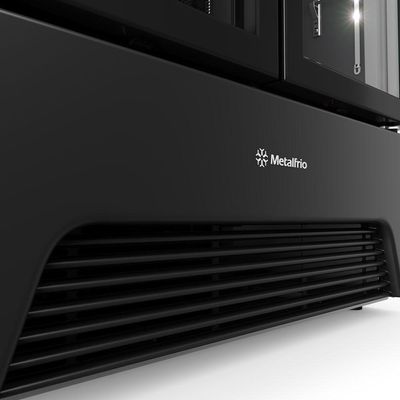 Refrigerador Expositor Vertical Bebidas Duas Portas Vidro 691l Vb70ah All Black 220v - Metalfrio
