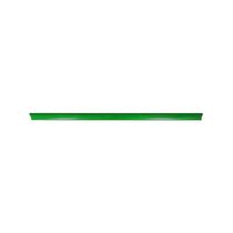 Porta Etiqueta Simples Verde Com Acrílico New Plus/plus - Sa Gôndolas