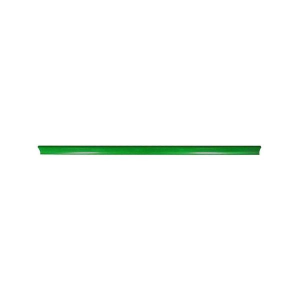 Porta Etiqueta Simples Verde Com Acrílico New Plus/plus - Sa Gôndolas