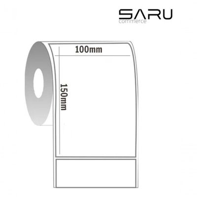 30 Rolos Etiqueta 10x15 Cm Térmica Serrilha E-commerce