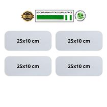 Placas Sinalização Banheiros Pcd Fraldário Kit 4 Peças