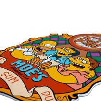 Placa Decorativa Cerveja Simpson Duff Recorte 44x28 Cm