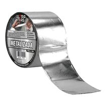 Fita Adesiva Metalizada Ar Condicionado 48 Mm X 50 Metros