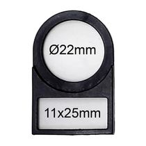 Placa De Identificação Part-a Para Botões / Seletoras 22mm