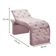 Maca Estofada Estética Cílios Regulável Spa Suede Anitta Cor:rosê