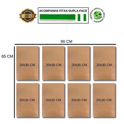 Kit Placas Decorativas Top Bebidas Mdf - 8 Placas