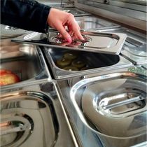Kit 10 Tampas Cuba Gastronomica Rechaud Inox 1-9x65mm Brasinox