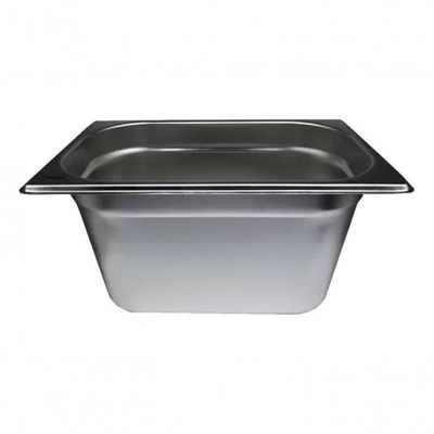 Kit 15 Cubas Gastronomica Inox Gn 1/4 X 150mm Brasinox