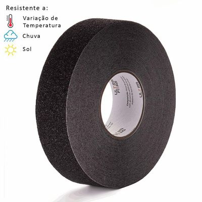 Fita Antiderrapante 50 Mm X 30 Metros - Preta