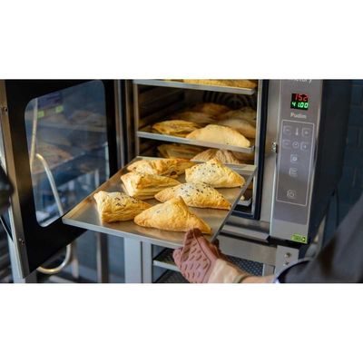 Forno Turbo Elétrico Para Pudim 5 Esteiras Com Vapor Wcpp-535 220v - Wictory