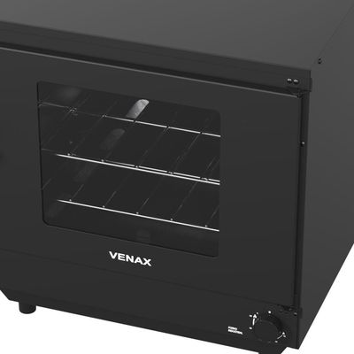 Forno Industrial Venax Fi 109l De Bancada A Gás Glp Preto