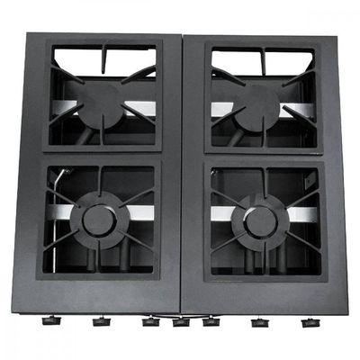 Fogão Com Forno Semi-industrial 4 Bocas 107l Clarice Preto Fosco