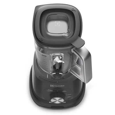 Liquidificador Electrolux 3,2L Efficient com TriForce 15 Velocidades Cinza 220V