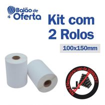 Etiqueta Adesiva Higipack - Kit 2 Rolos