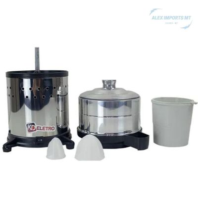Espremedor De Suco Extrator De Laranja Limão Industrial Inox