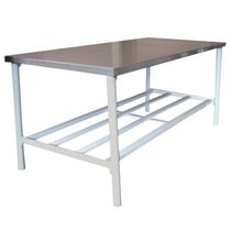 Bancada De Apoio Tampo Inox 1,90m X 0,90m Ba 1900/900 - Metalcubas