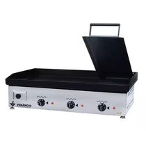 Chapa Bifeteira Elétrica 3 Queimadores 80cm Deguste Luxo 220v Venâncio