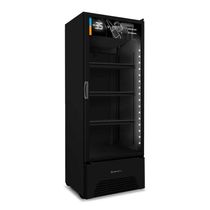 Cervejeiro Expositor Porta De Vidro 576 Litros Vn50a All Black 220V Metalfrio