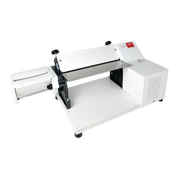 Cilindro Laminador Para Massas Elétrico 28cm Branco Com Talharim 220V - Malta