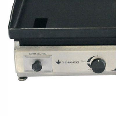 Chapa Bifeteira Lanche Gas Inox C80 Cm - Venâncio