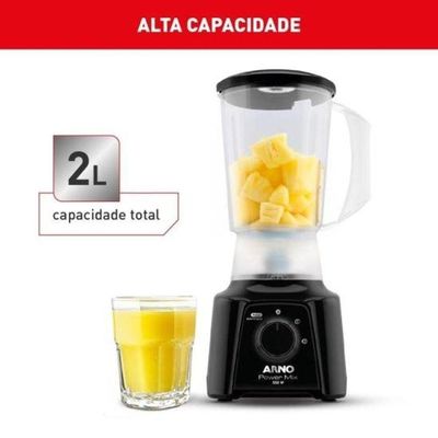 Liquidificador Arno Power Mix 550W Preto 220V