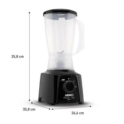 Liquidificador Arno Power Mix 550W Preto 220V