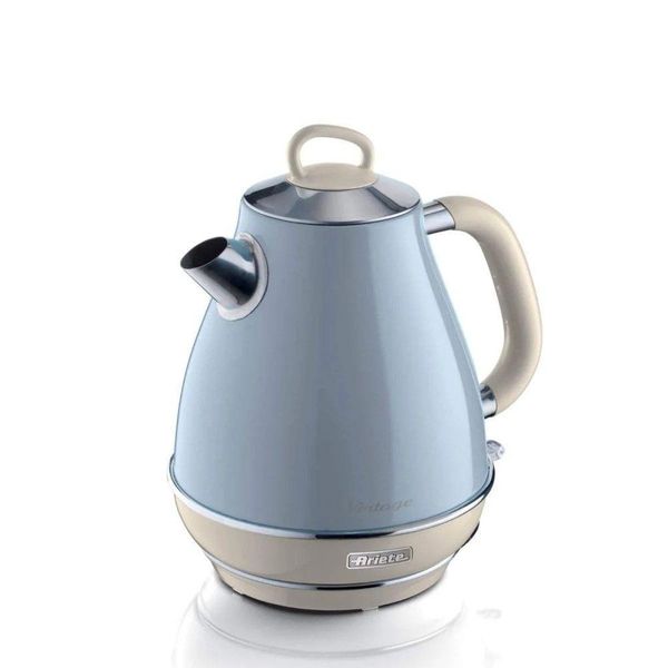 Chaleira Elétrica Ariete Vintage 1,7l 1850W Azul 220V - Modelo 2869 Retrô