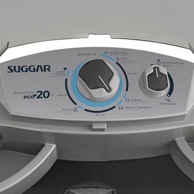 Tanquinho Lavamax Eco 20 Kg Prata Suggar 110V