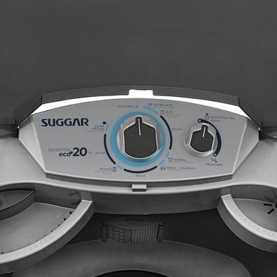 Tanquinho Lavamax Eco 20 Kg Prata Suggar 110V