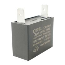 Capacitor Caixa Preto 3 Uf 450v