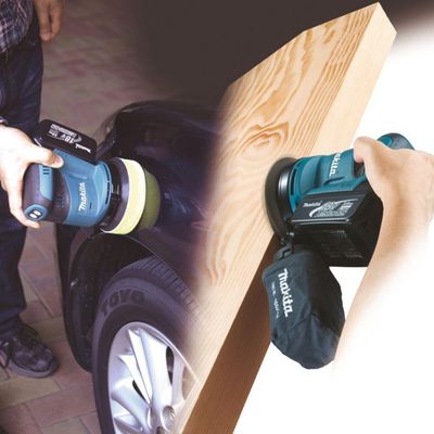 Lixadeira Roto Orbital 18v Adaptável Coletor Dbo180z Makita