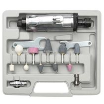 Kit Mini Retifica Pneumática Lixadeira C- Vários Acessórios