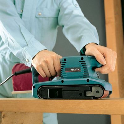 Lixadeira Cinta Com Coletor Pó 76x457mm 9910 Makita 220V