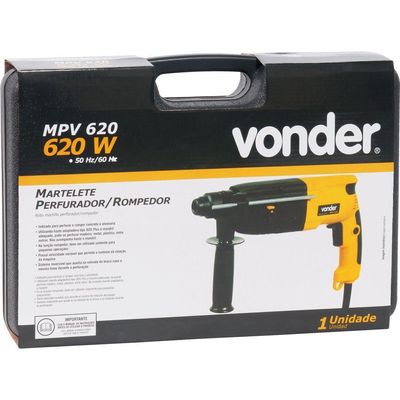 Martelete Perfurador-rompedor Mpv 620 Vonder 220V
