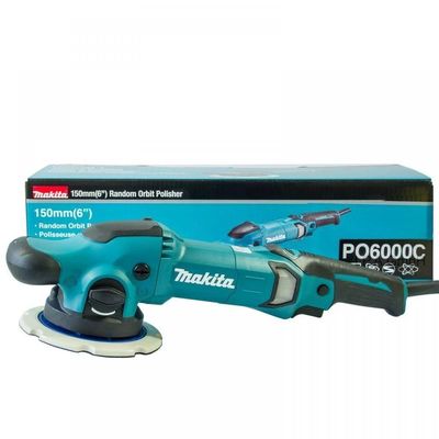 Lixadeira Politriz Rotorbital 150mm 900W Po6000c Makita 110V